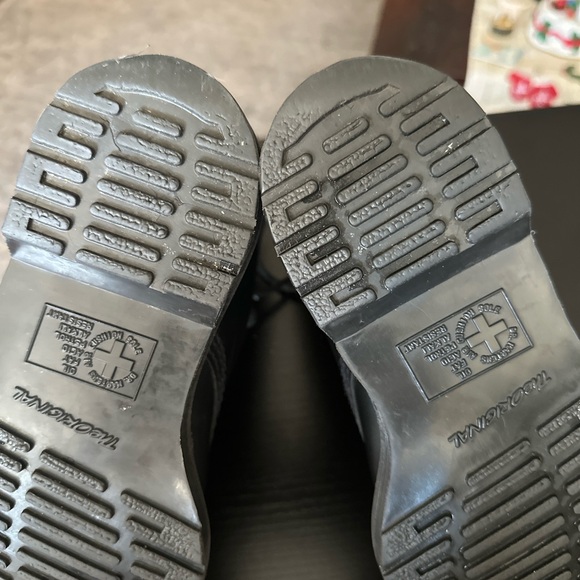 Dr. Martens Black Leather Boots - Picture 10 of 11